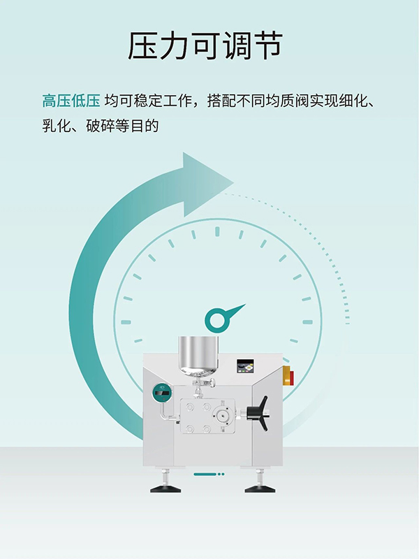壓力可調節